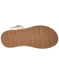 La Canadienne Acorn Leather Platform Sandal
