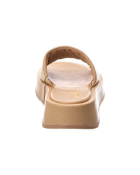 La Canadienne Audi Leather Platform Sandal