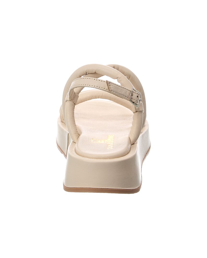 La Canadienne Abi Leather Platform Sandal