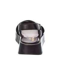 La Canadienne Axis Leather Platform Sandal