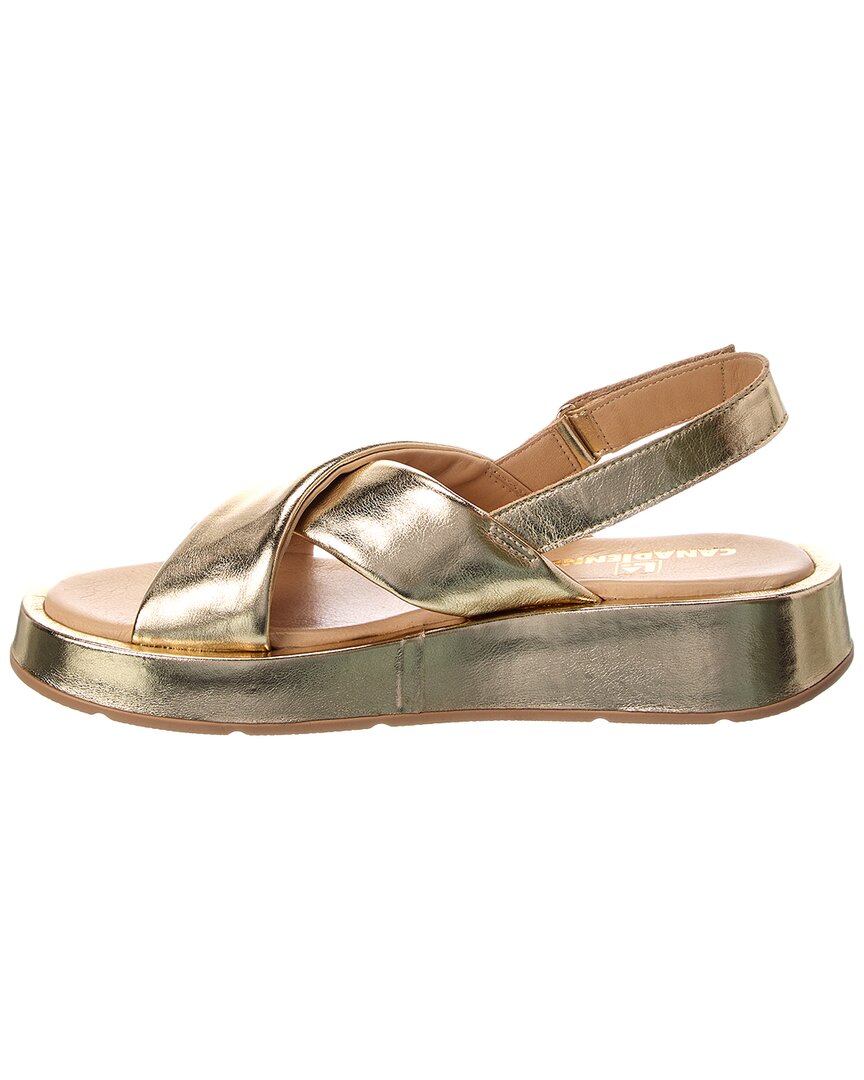 La Canadienne Axis Leather Platform Sandal