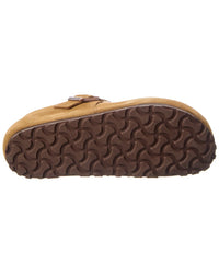 Birkenstock London Narrow Suede & Shearling Clog