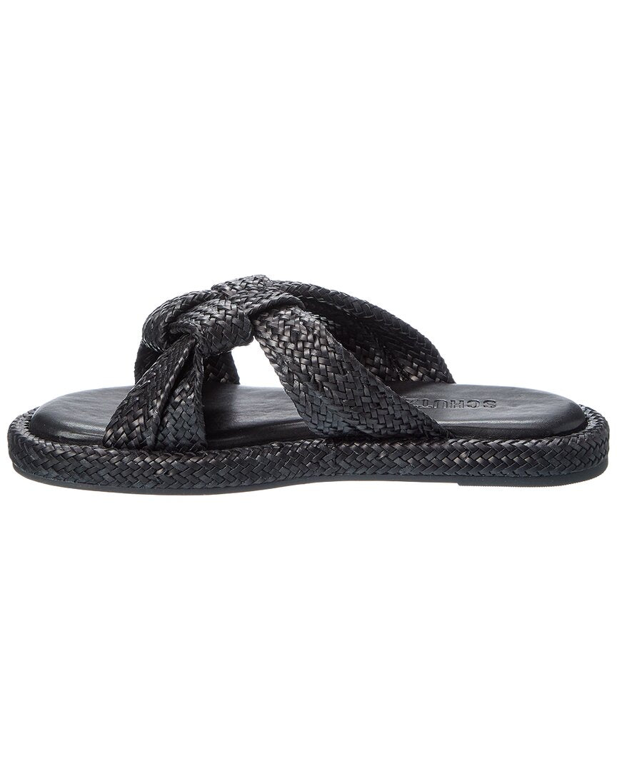Schutz Kali Leather Flat