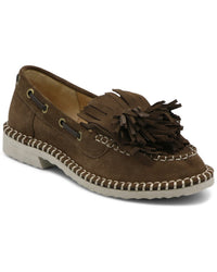 Charles David Poppy Suede Flat