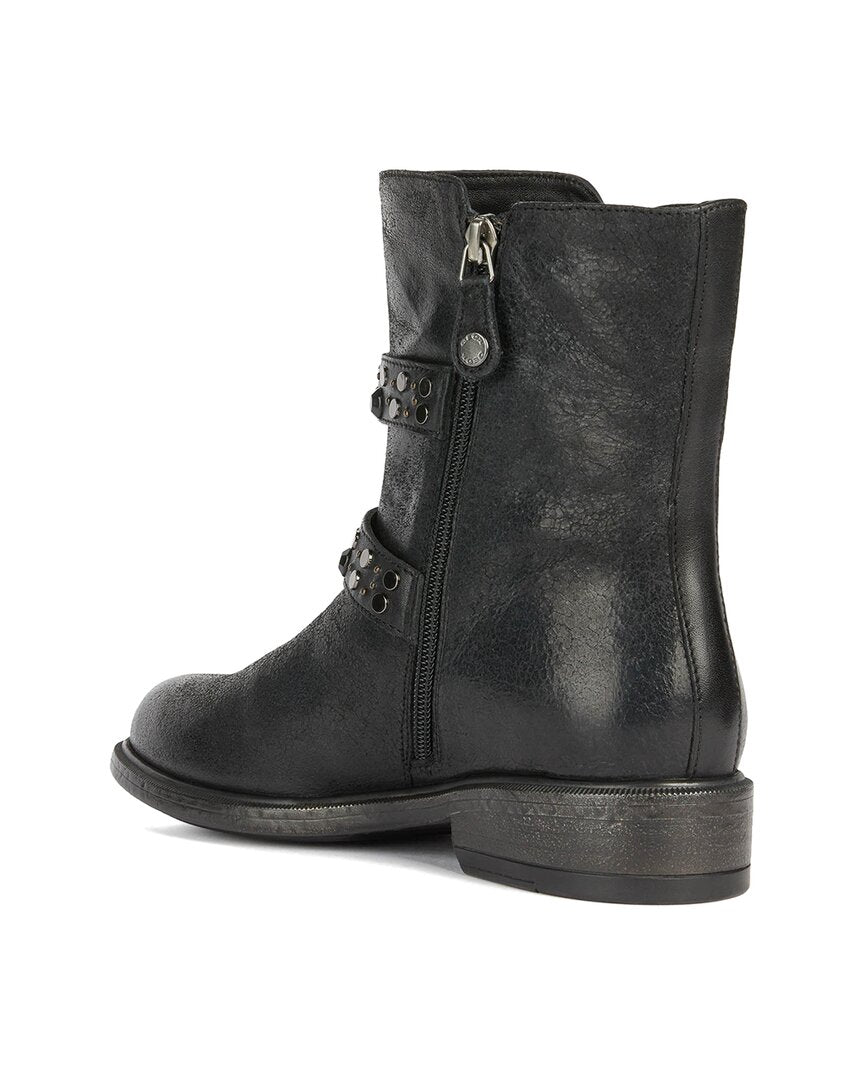 Geox Catria Leather Bootie