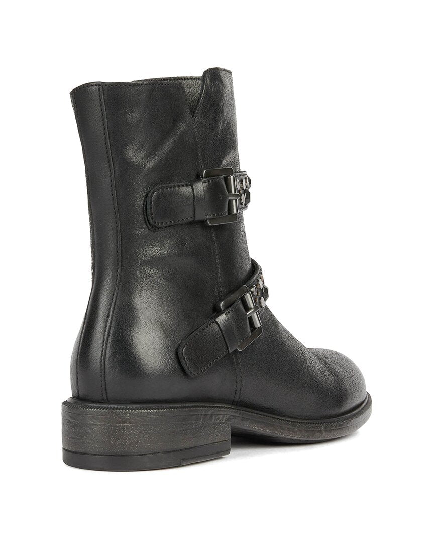 Geox Catria Leather Bootie
