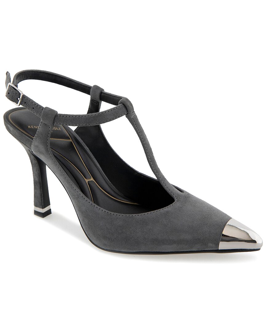 Kenneth Cole New York Romi T-Strap Suede Pump