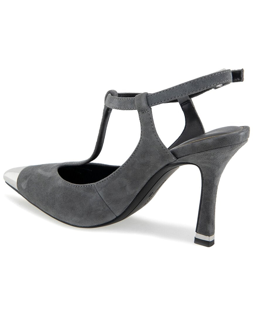 Kenneth Cole New York Romi T-Strap Suede Pump