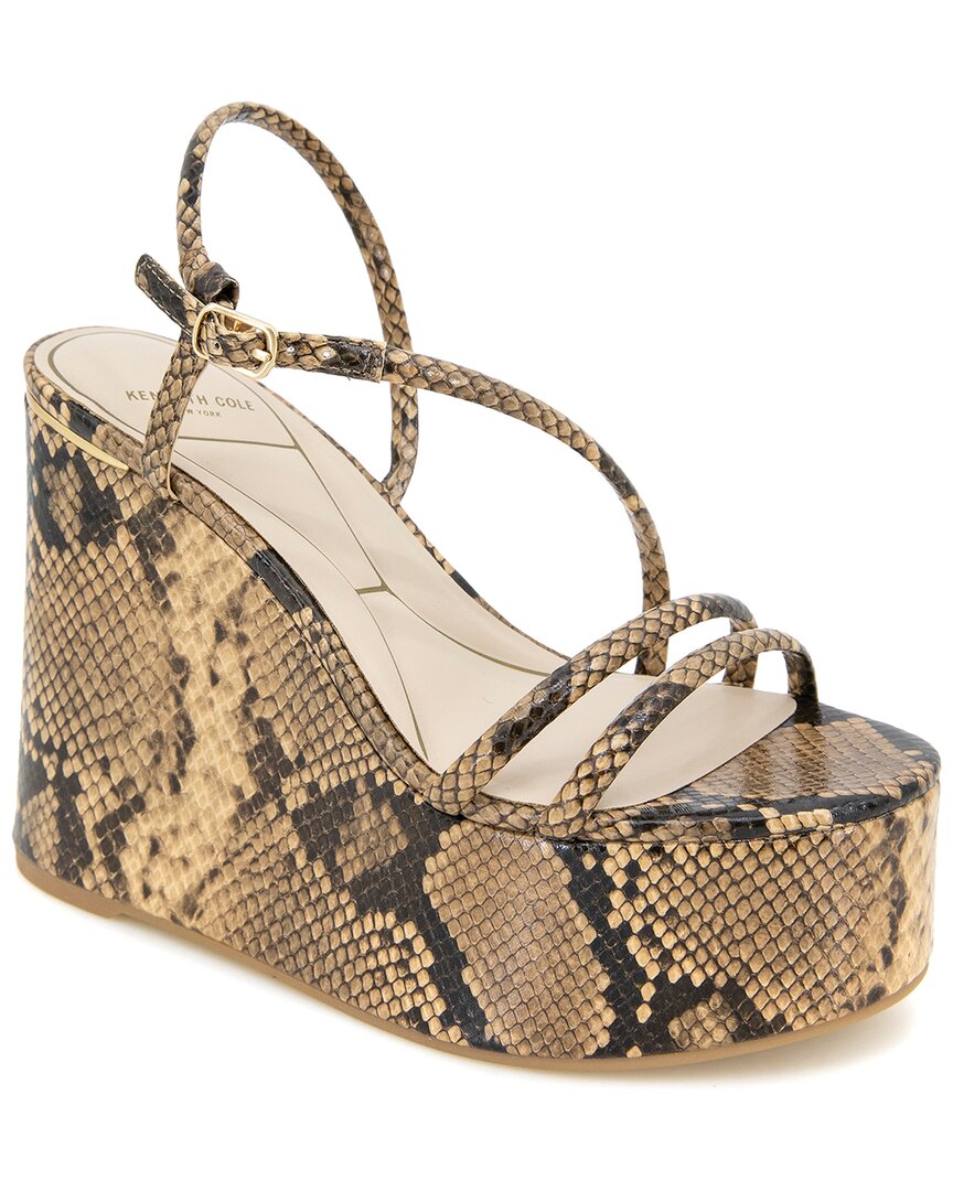 Kenneth Cole New York Tatiana Snakeskin Sandal