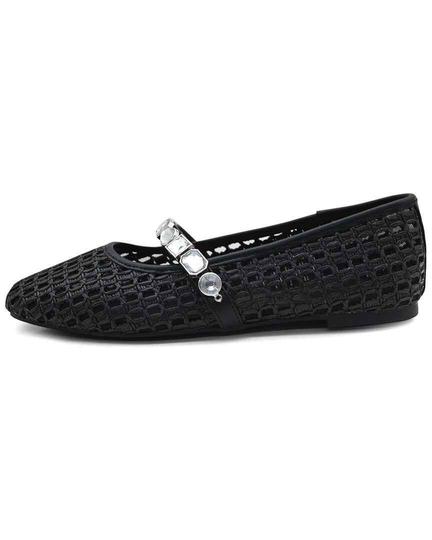 Kenneth Cole New York Zeta Maj Raffia Flat