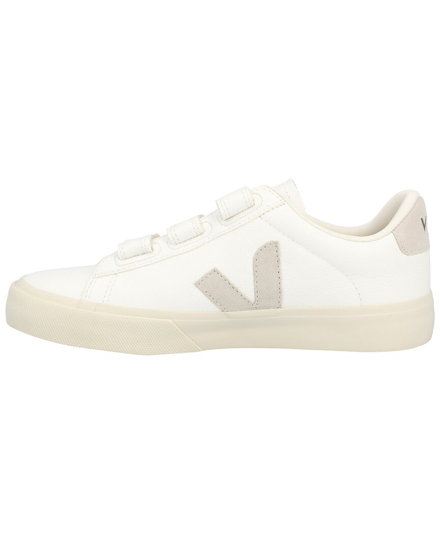 Veja Recife Logo Leather Sneaker