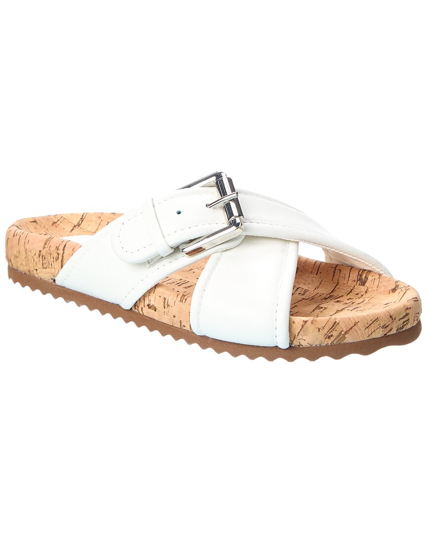 Schutz Nairobi Leather Flat