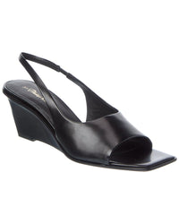3.1 Phillip Lim Laura Leather Slingback Wedge Sandal