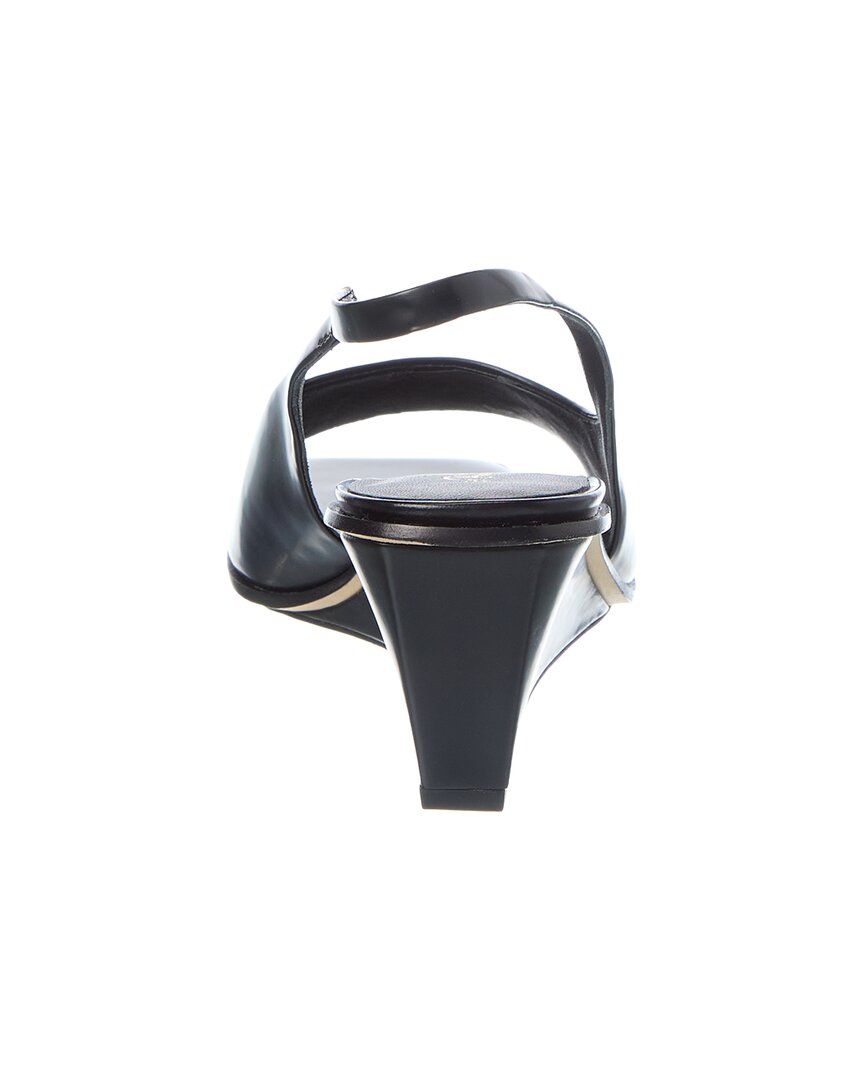 3.1 Phillip Lim Laura Leather Slingback Wedge Sandal