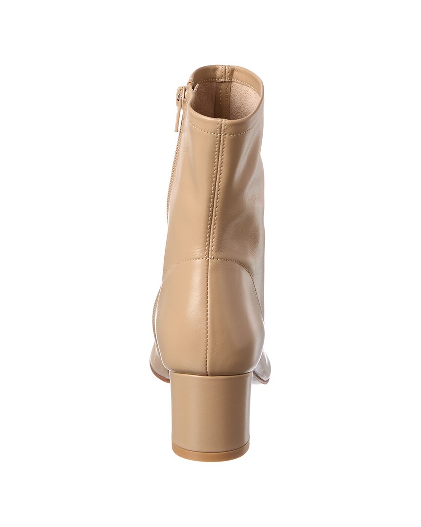 By Far Sofia Leather Bootie
