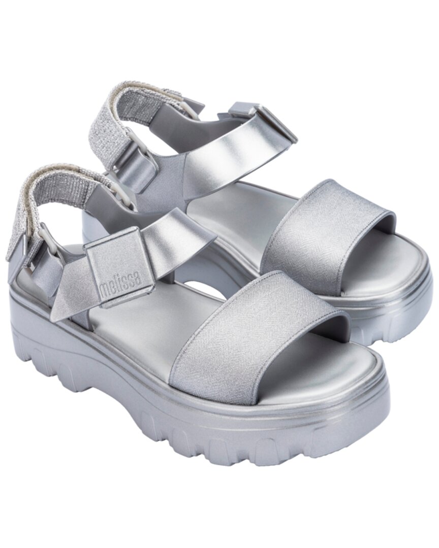 Melissa Shoes Kick Off Metallic Platform