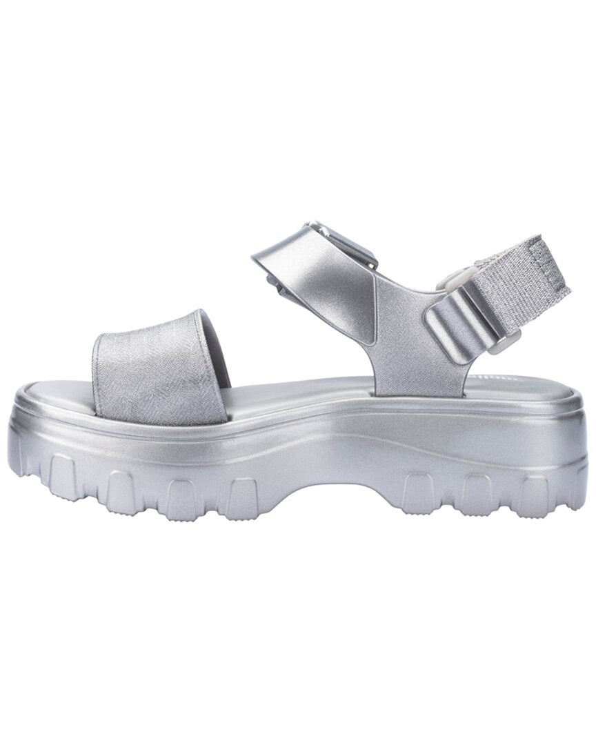 Melissa Shoes Kick Off Metallic Platform