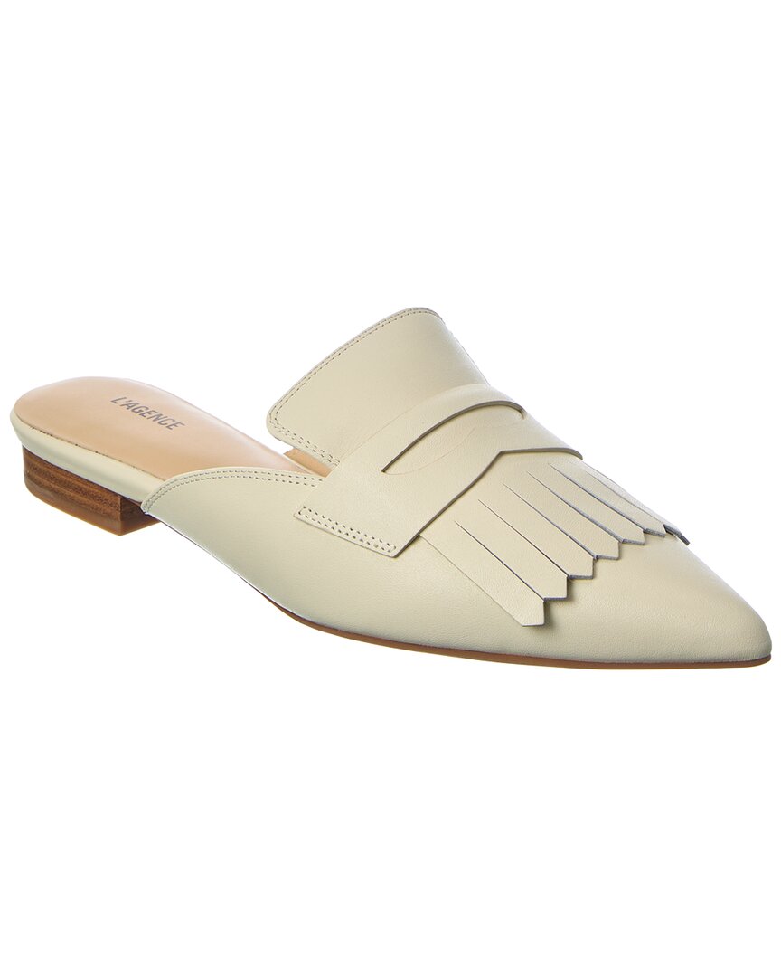 L’Agence Barbe Ii Leather Mule