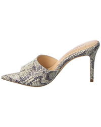 L'agence Lolita Leather Heeled Mule