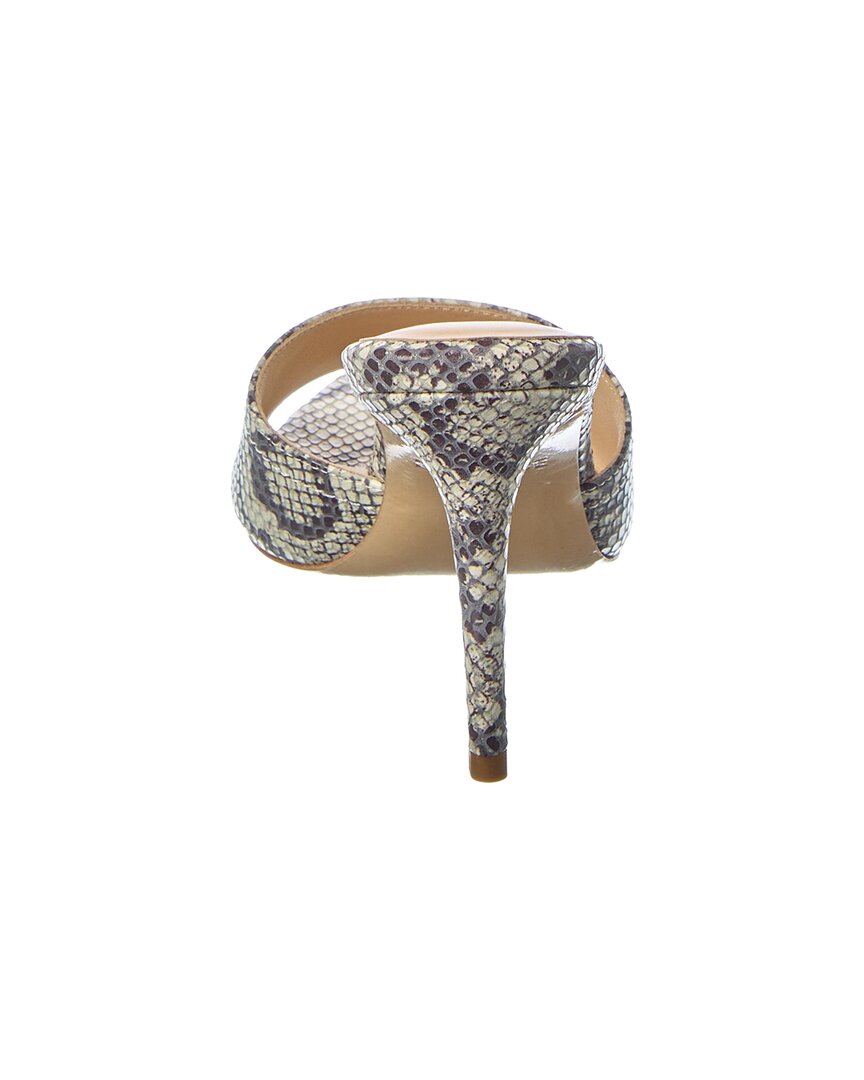 L'agence Lolita Leather Heeled Mule