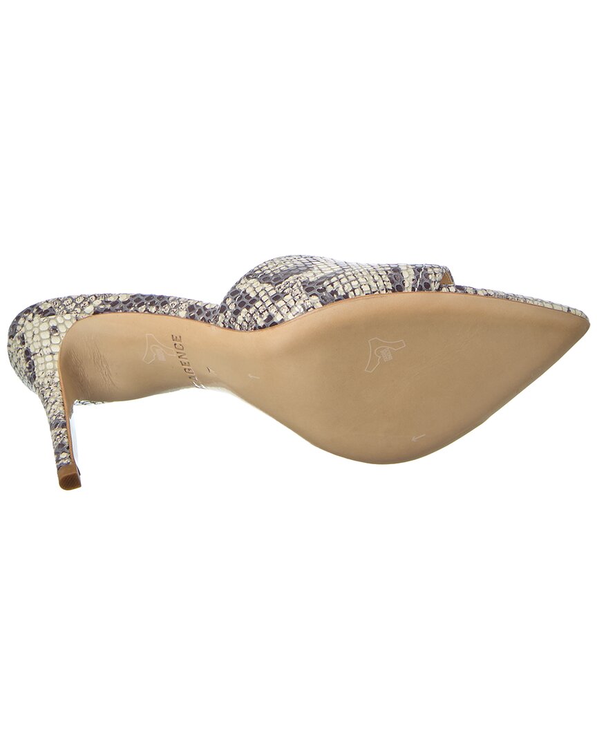 L'agence Lolita Leather Heeled Mule