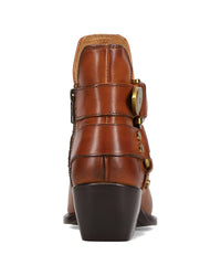 Frye Sacha Multi Strap Leather Bootie