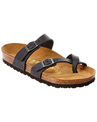 Birkenstock Women's Mayari Oiled Leather Sandal Black