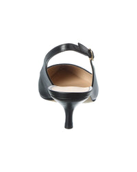 Stuart Weitzman Leigh 50 Leather Slingback Pump