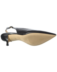 Stuart Weitzman Leigh 50 Leather Slingback Pump