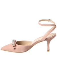 Stuart Weitzman Luella Strap 75 Suede Pump