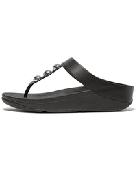 Fitflop Fino Mirror-Dome Leather Sandal