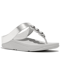 Fitflop Fino Mirror-Dome Leather Sandal