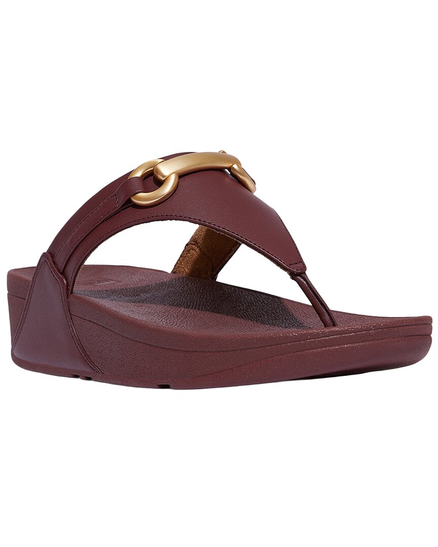 Fitflop Toe-Post Leather Sandal
