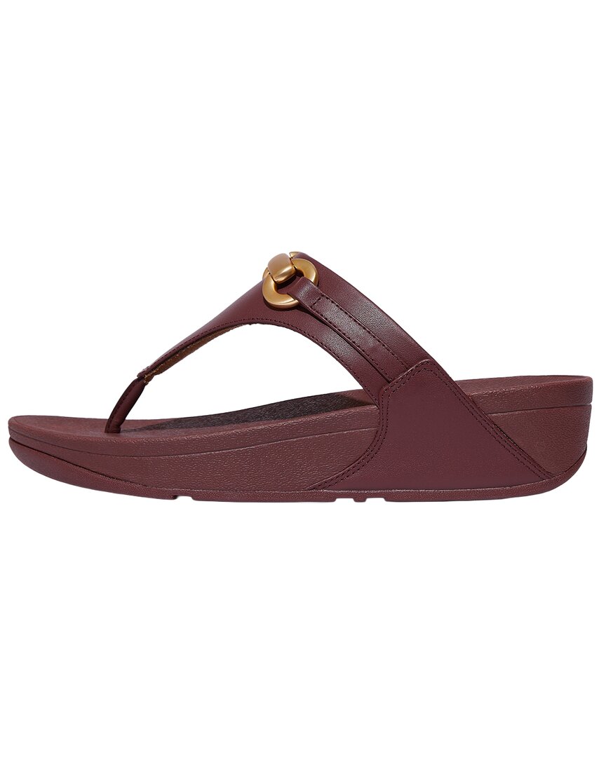Fitflop Toe-Post Leather Sandal