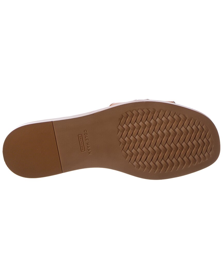 Cole Haan Go-To Emalia Slide Bow Leather Sandal