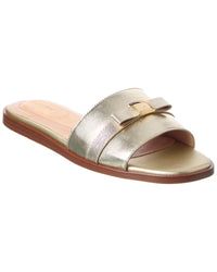 Cole Haan Go-To Emalia Slide Bow Leather Sandal
