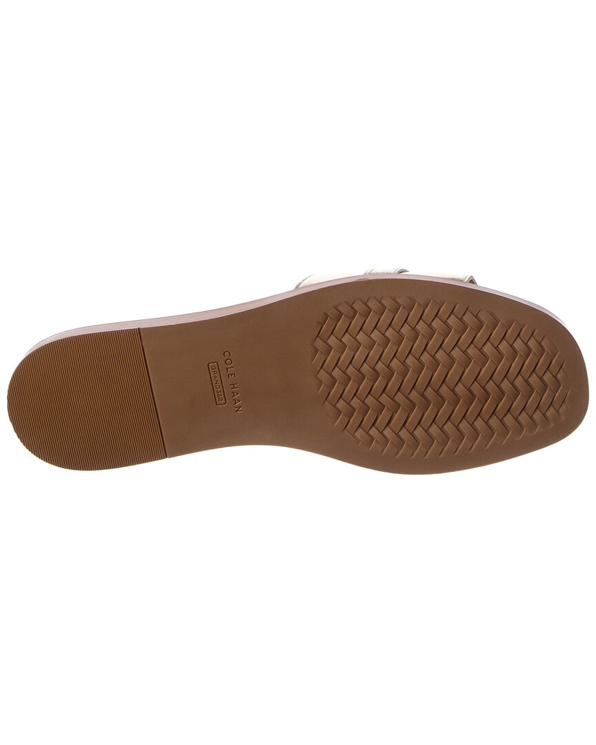 Cole Haan Go-To Emalia Slide Bow Leather Sandal