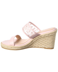 Stuart Weitzman Lily Espadrille Wedge Sandal Canvas
