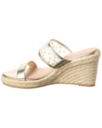 Stuart Weitzman Lily Espadrille Wedge Sandal Canvas