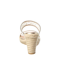 Stuart Weitzman Lily Espadrille Wedge Sandal Canvas