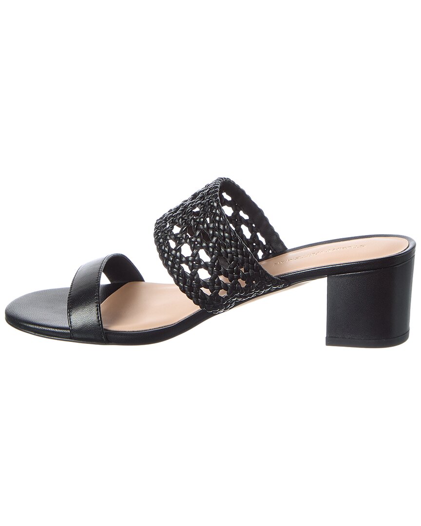Stuart Weitzman Briar Block 50 Leather Sandal