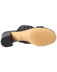 Stuart Weitzman Briar Block 50 Leather Sandal