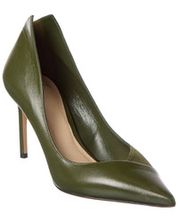 Alexandre Birman Pandora 85 Leather & Suede Pump