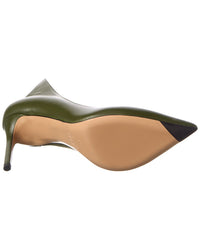 Alexandre Birman Pandora 85 Leather & Suede Pump