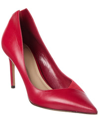 Alexandre Birman Pandora 85 Leather & Suede Pump