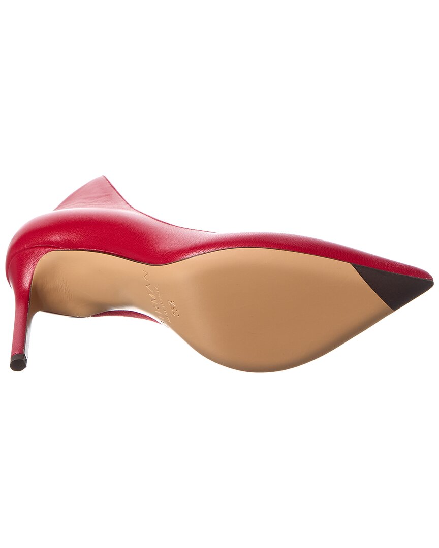 Alexandre Birman Pandora 85 Leather & Suede Pump