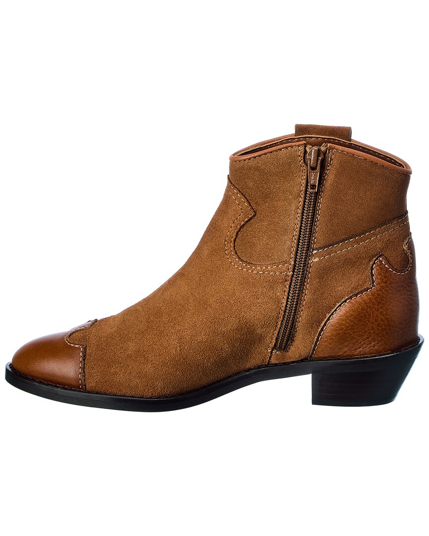 See By Chloe Suede & Leather Bootie