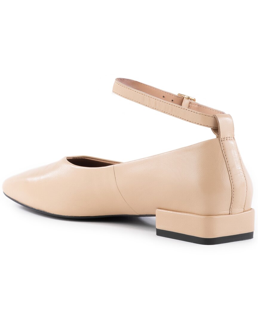 Seychelles Pumpkin Leather Flat