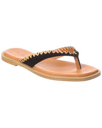 Seychelles Island Breeze Leather Thong Sandal