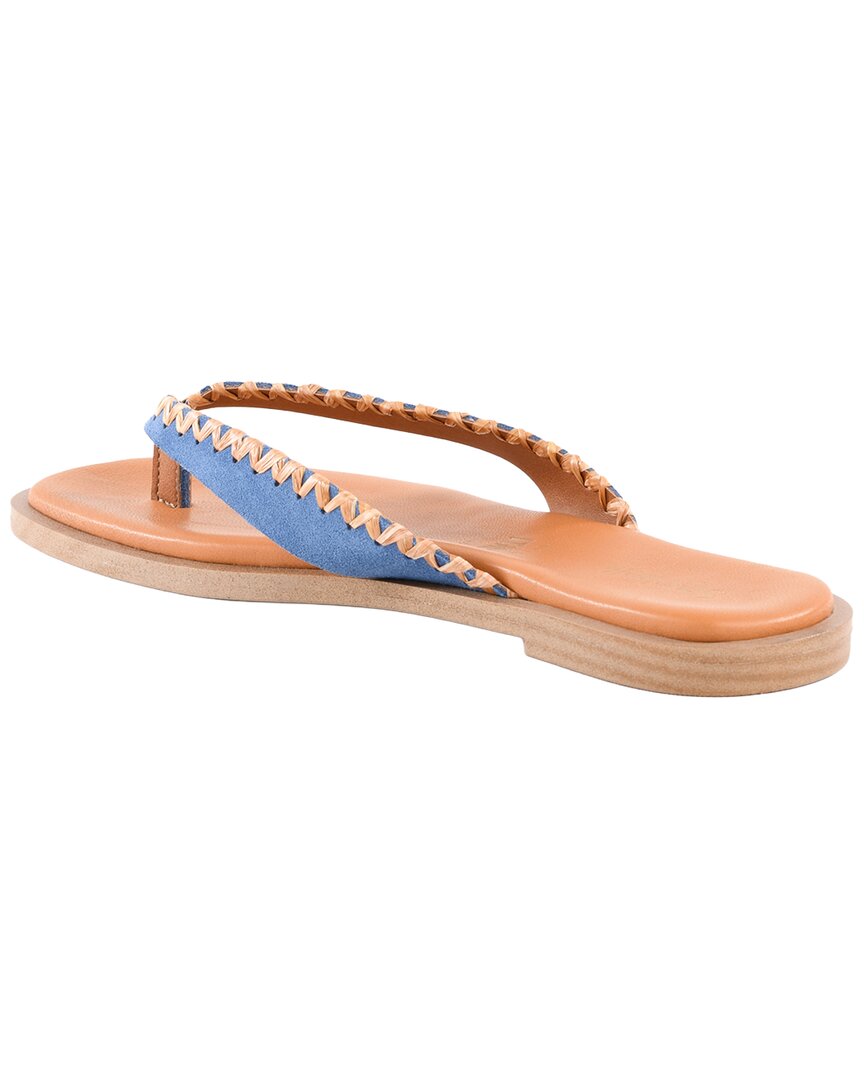 Seychelles Island Breeze Leather Thong Sandal